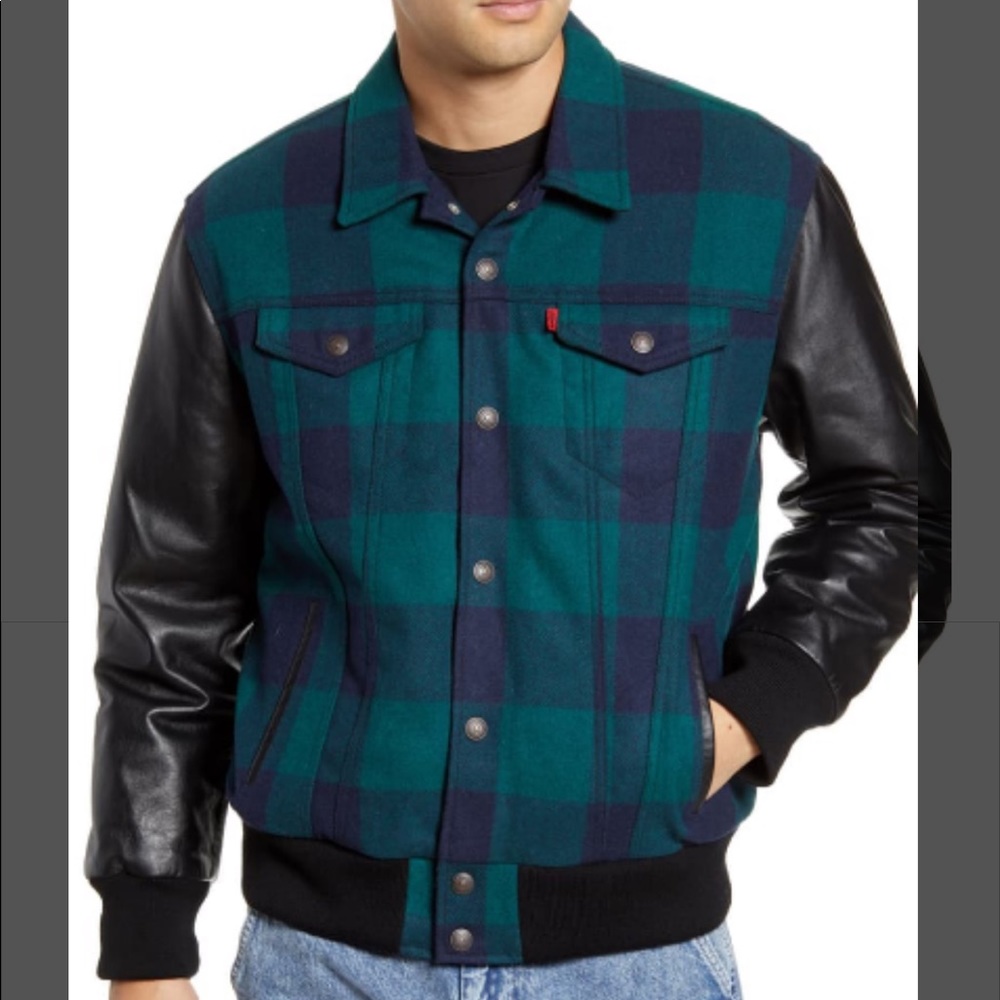 NWOT Levi’s x Justin Timberlake Varsity Jacket
